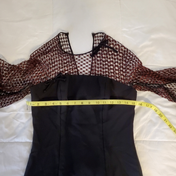 VINTAGE Black DRESS - Picture 12 of 13